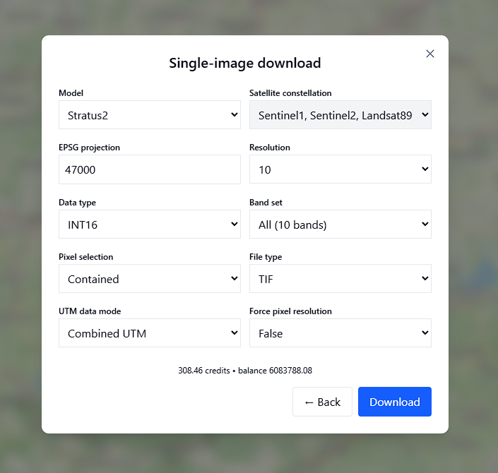 Download UTM Options